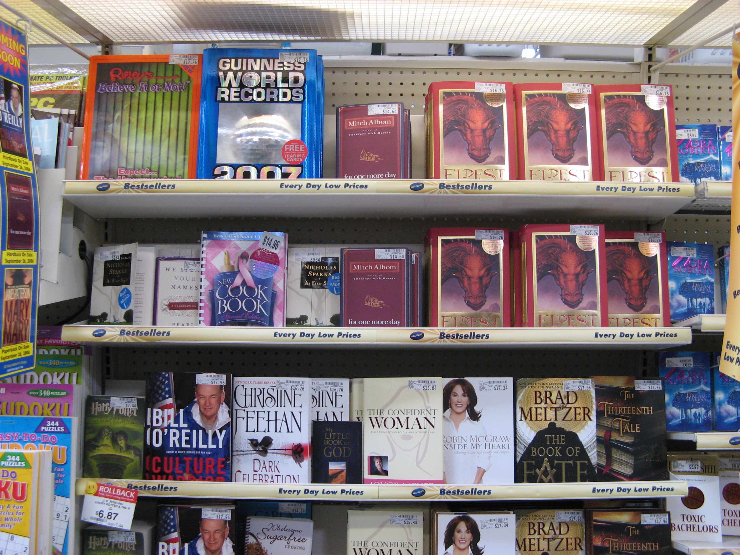 The books of WalMart Dangerous Intersection